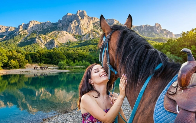 Конные прогулки в Крыму — катание